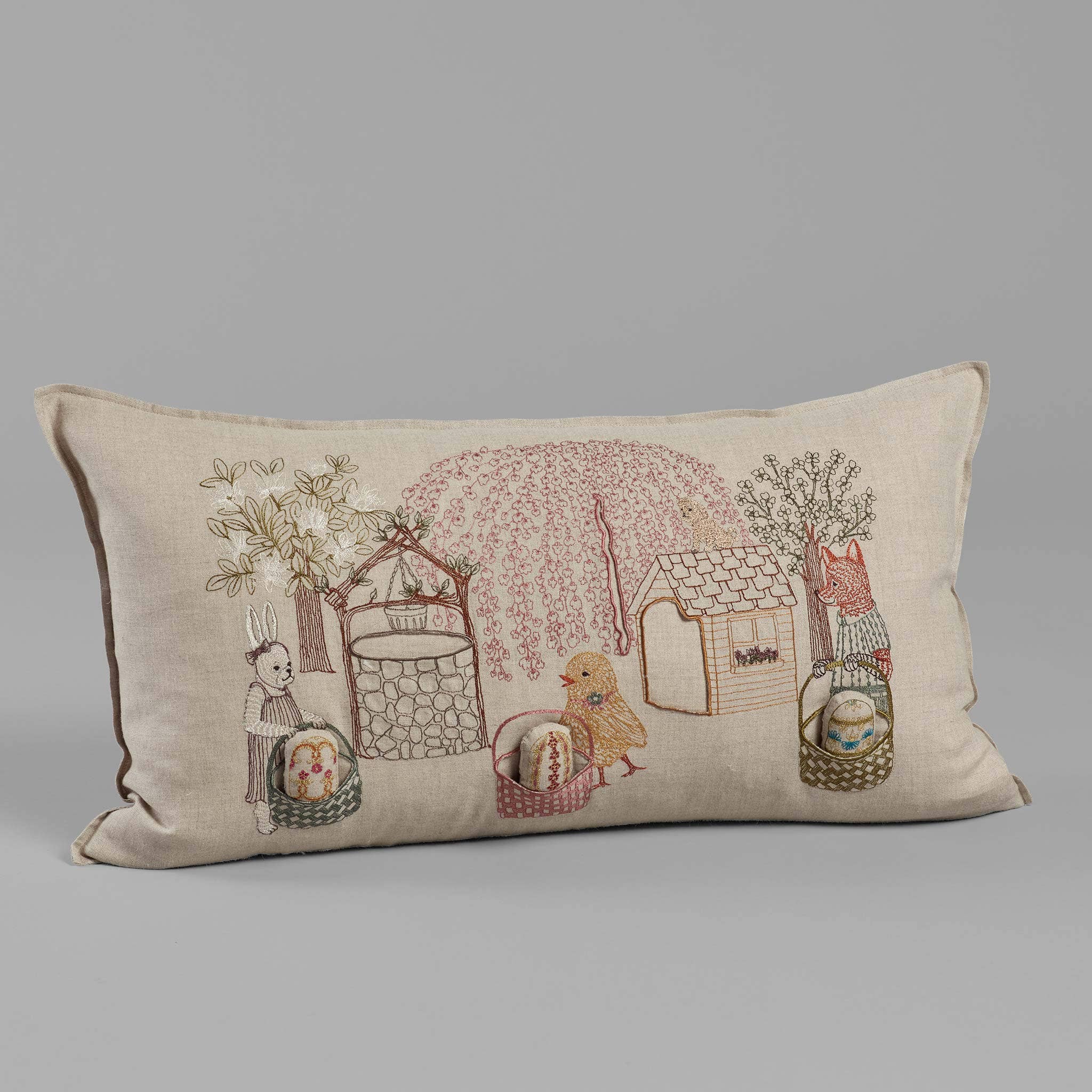 Easter Egg Hunt Pocket Pillow