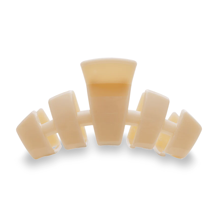 TELETIES Classic Almond Beige Hair Clip