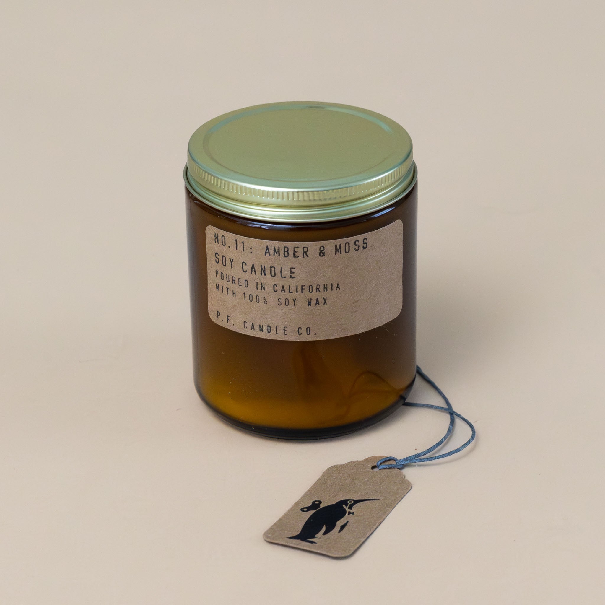 Amber & Moss Candle