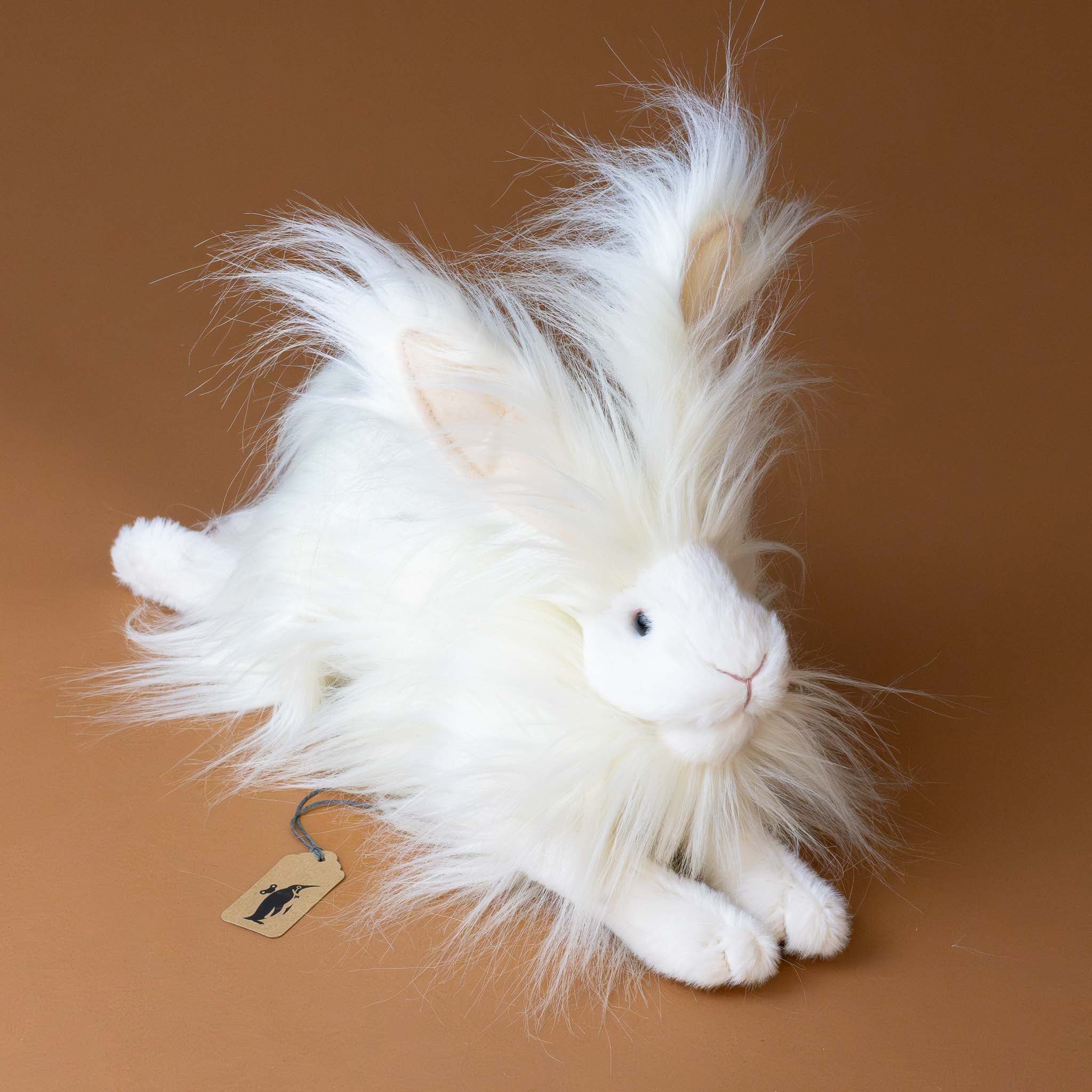 Angora Rabbit Hand Puppet
