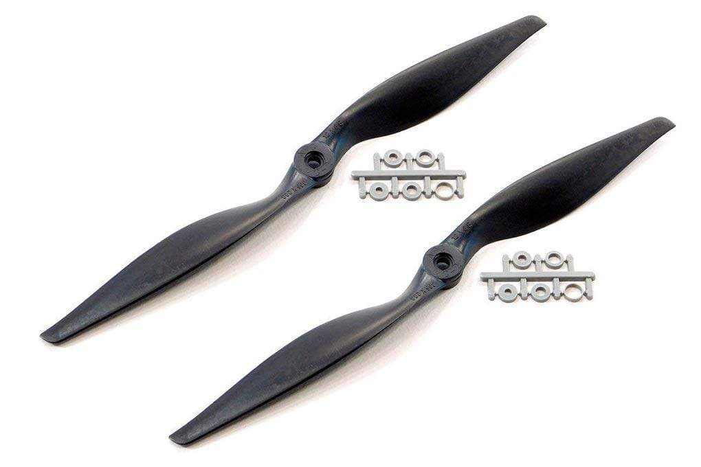 APC 11x5.5 Thin Electric Propeller - Black Multi-Pack (2 Propellers)