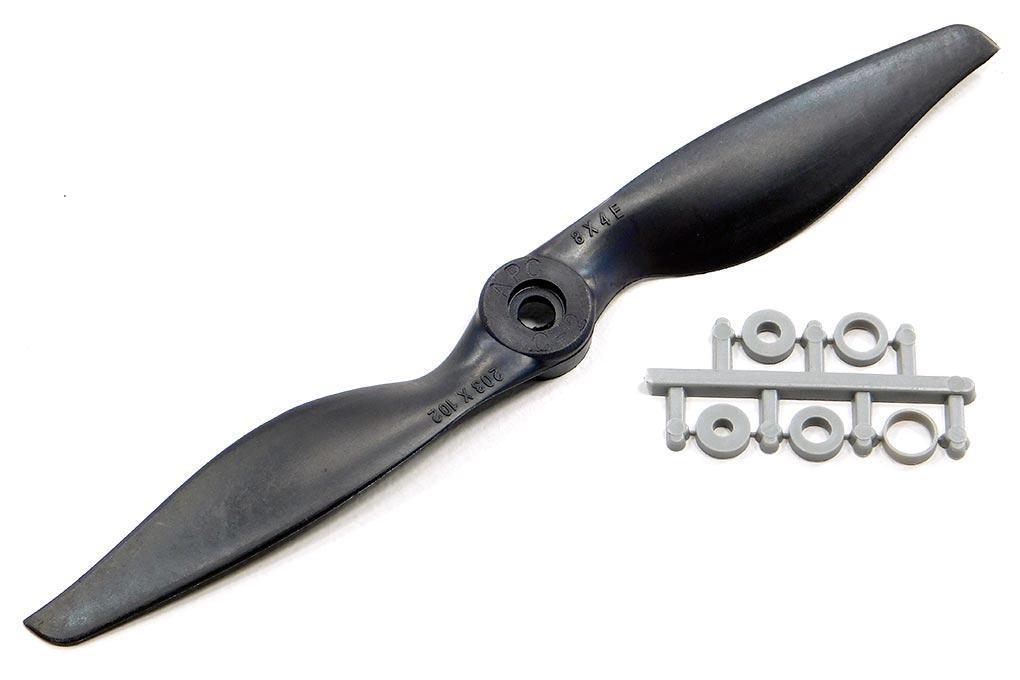 APC 8x4 Thin Electric Propeller - Black