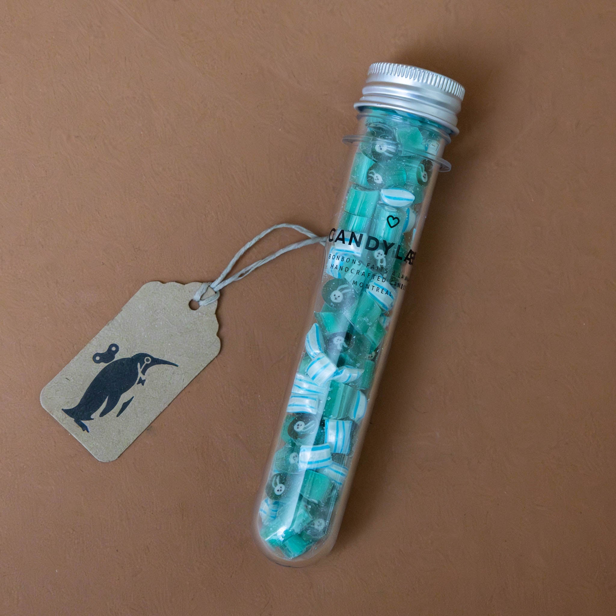 Artisanal Hard Candy Tube | Blueberry Rabbit