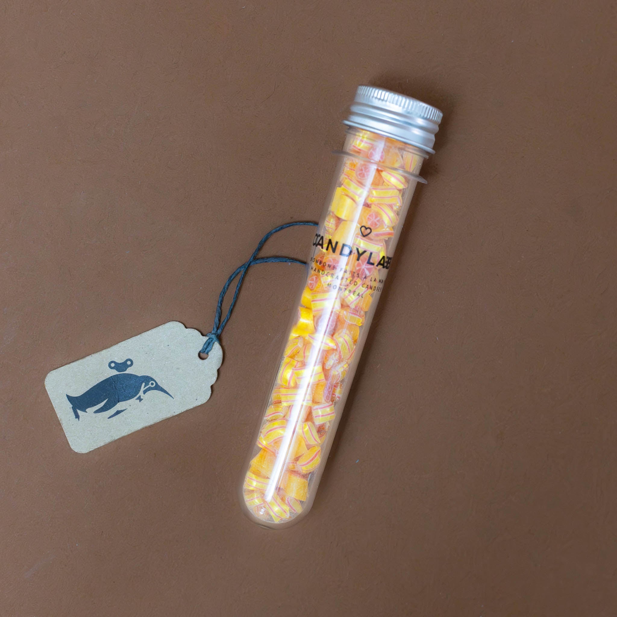 Artisanal Hard Candy Tube | Grapefruit