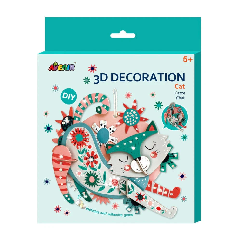 Cat 3D Decoration