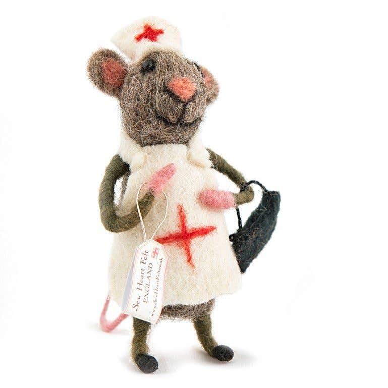 Nurse Felt Mouse
