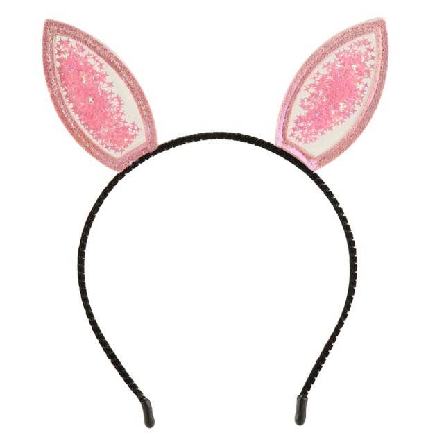 Confetti Shaker Headband - Bunny Ears