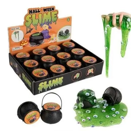 Halloween Cauldron Slime
