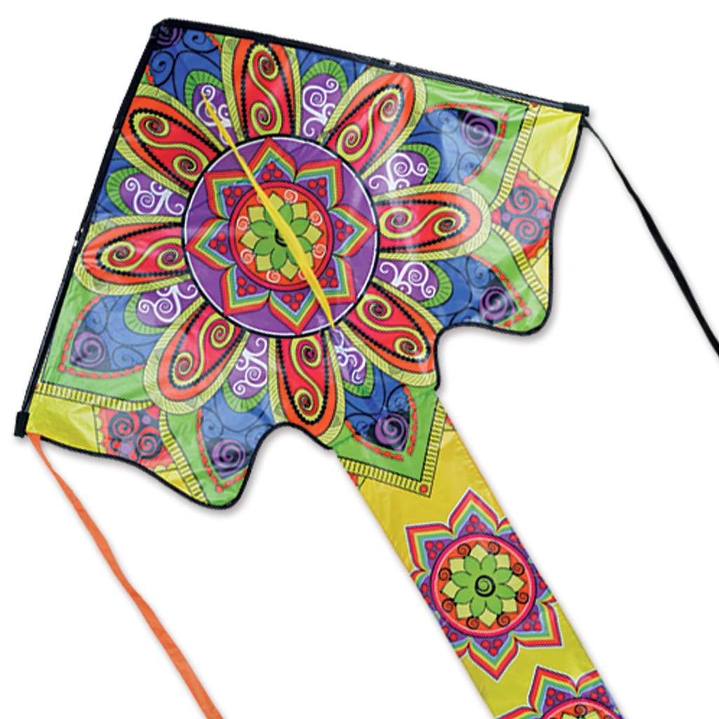 "Mandala / Zephyr" Kite with Line Included