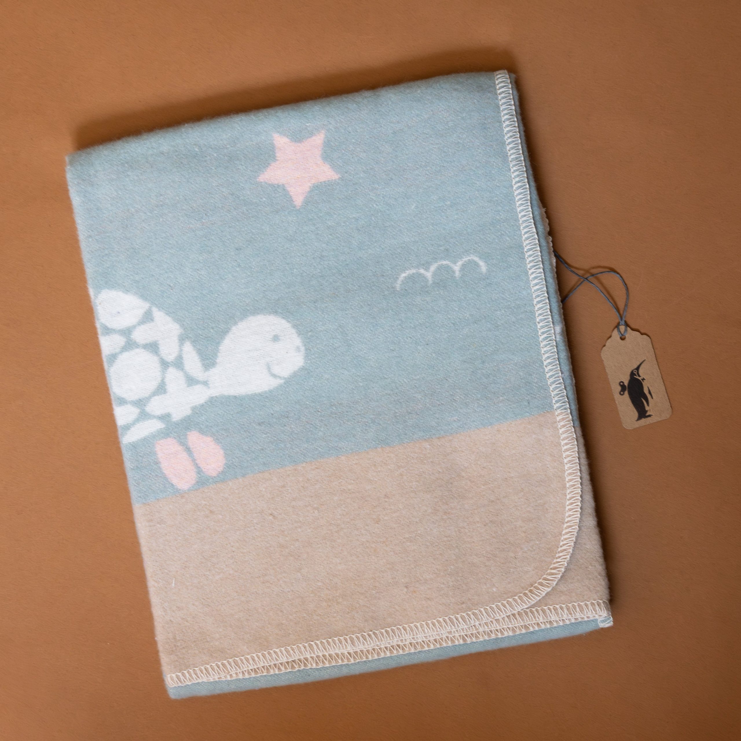 Baby Blanket | Turtle - Sage