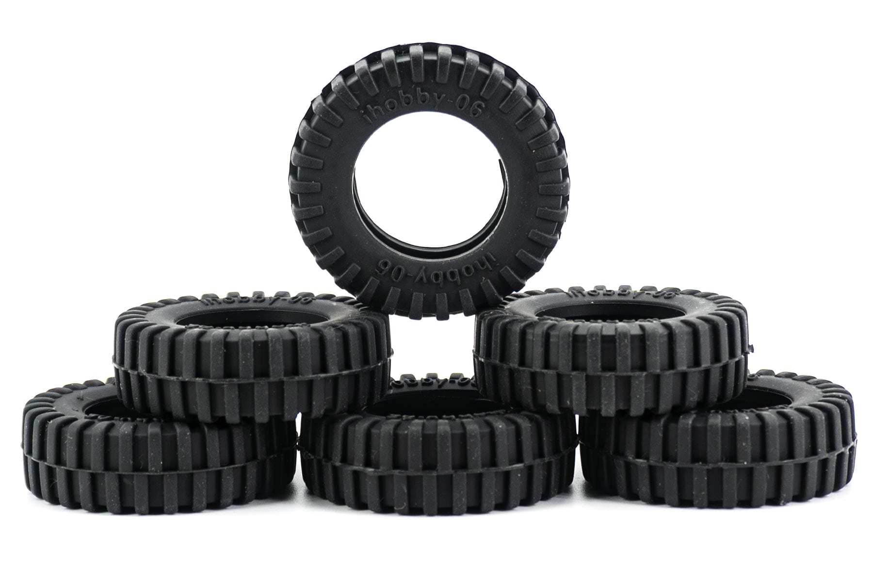 Bancroft 1/16 Scale LCM3 Landing Craft Tire Set (6)