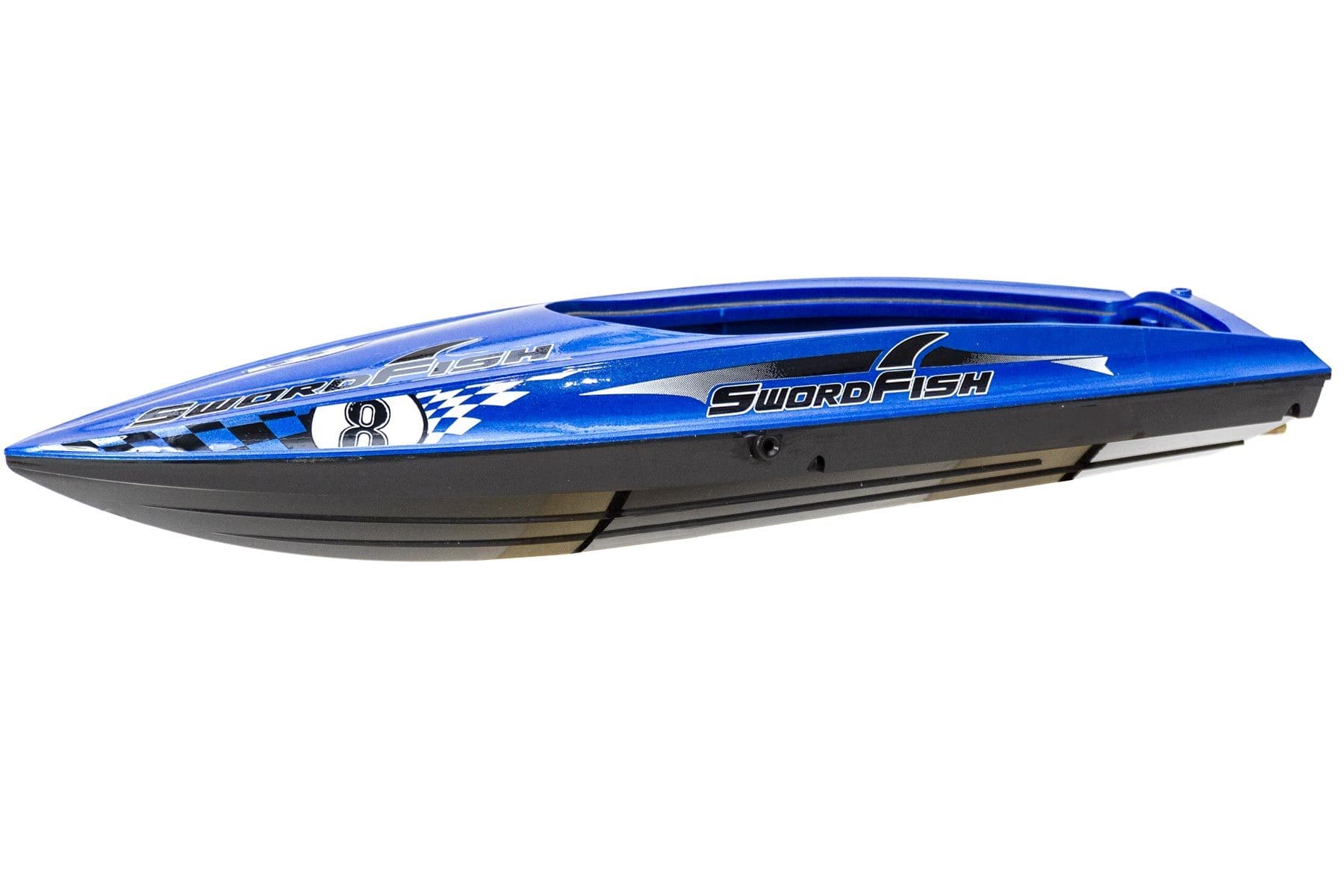 Bancroft 430mm Swordfish Mini Blue Racing Boat Hull