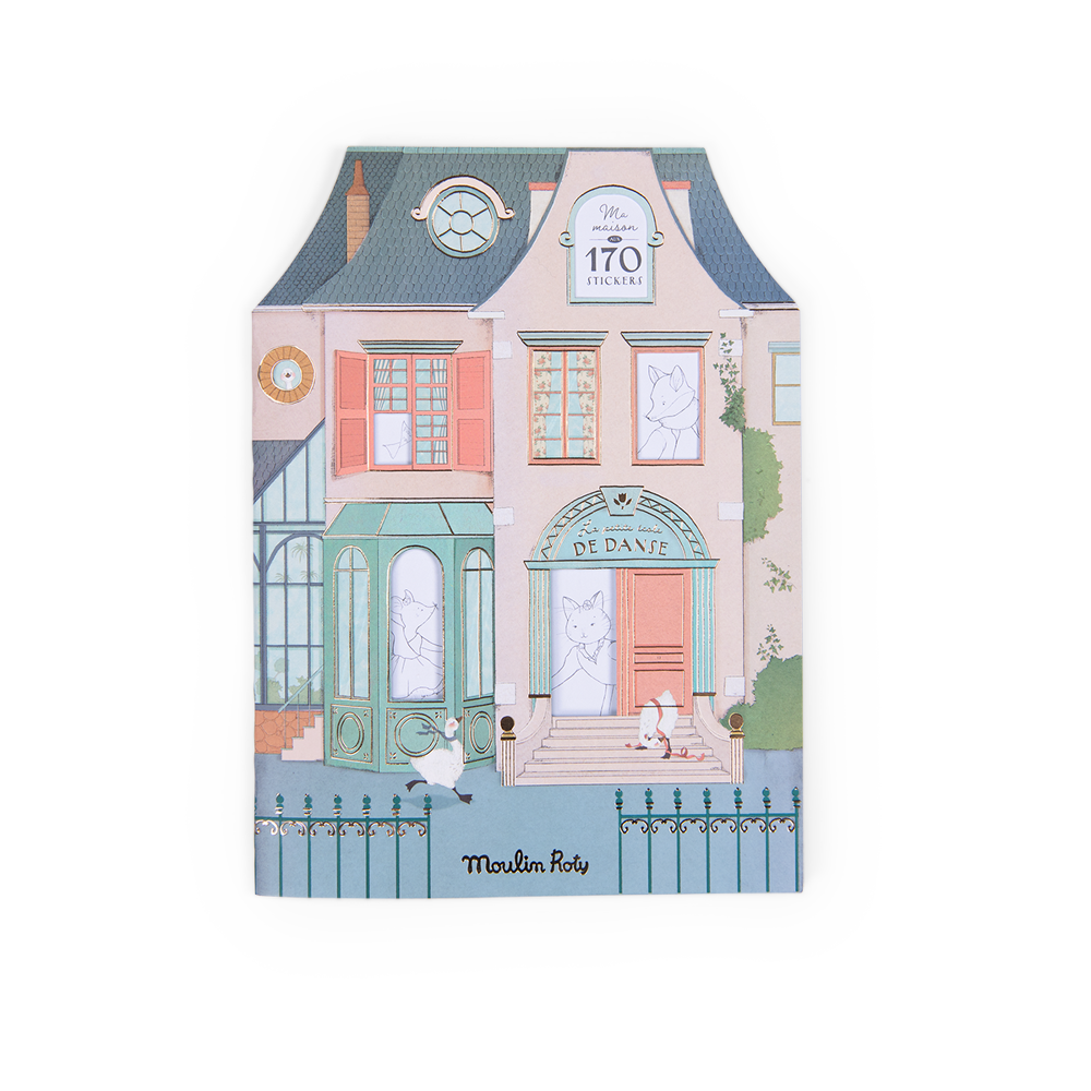 Moulin Roty - Mice to the Opera~  Coloring and Sticker book