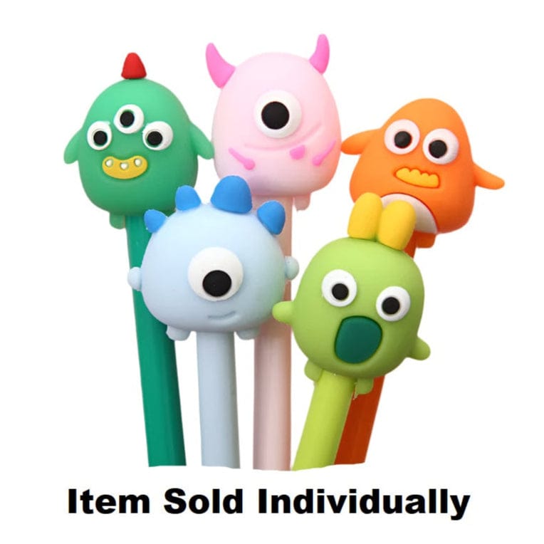 Cute Monster Retractable Gel Pen (Assorted Styles)