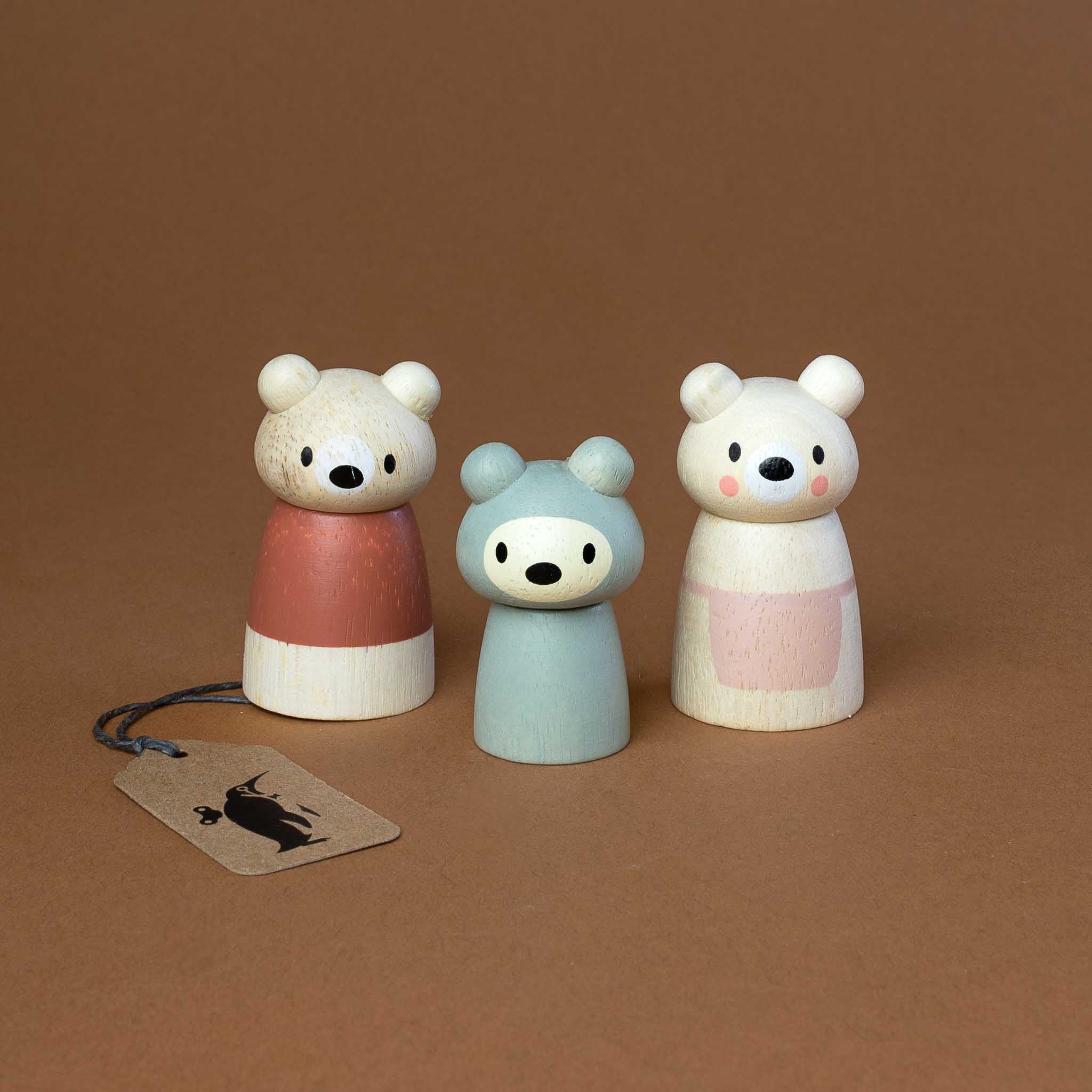 Bear Tales Wooden Figurines