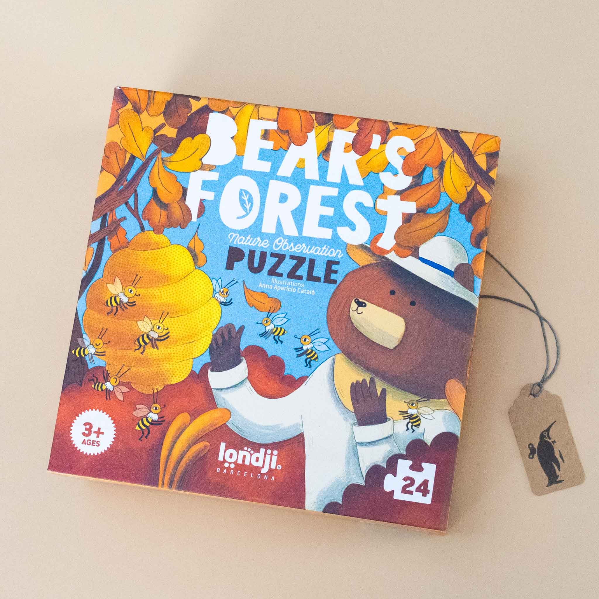 Bear's Forest 24pc Seek & Find Puzzle
