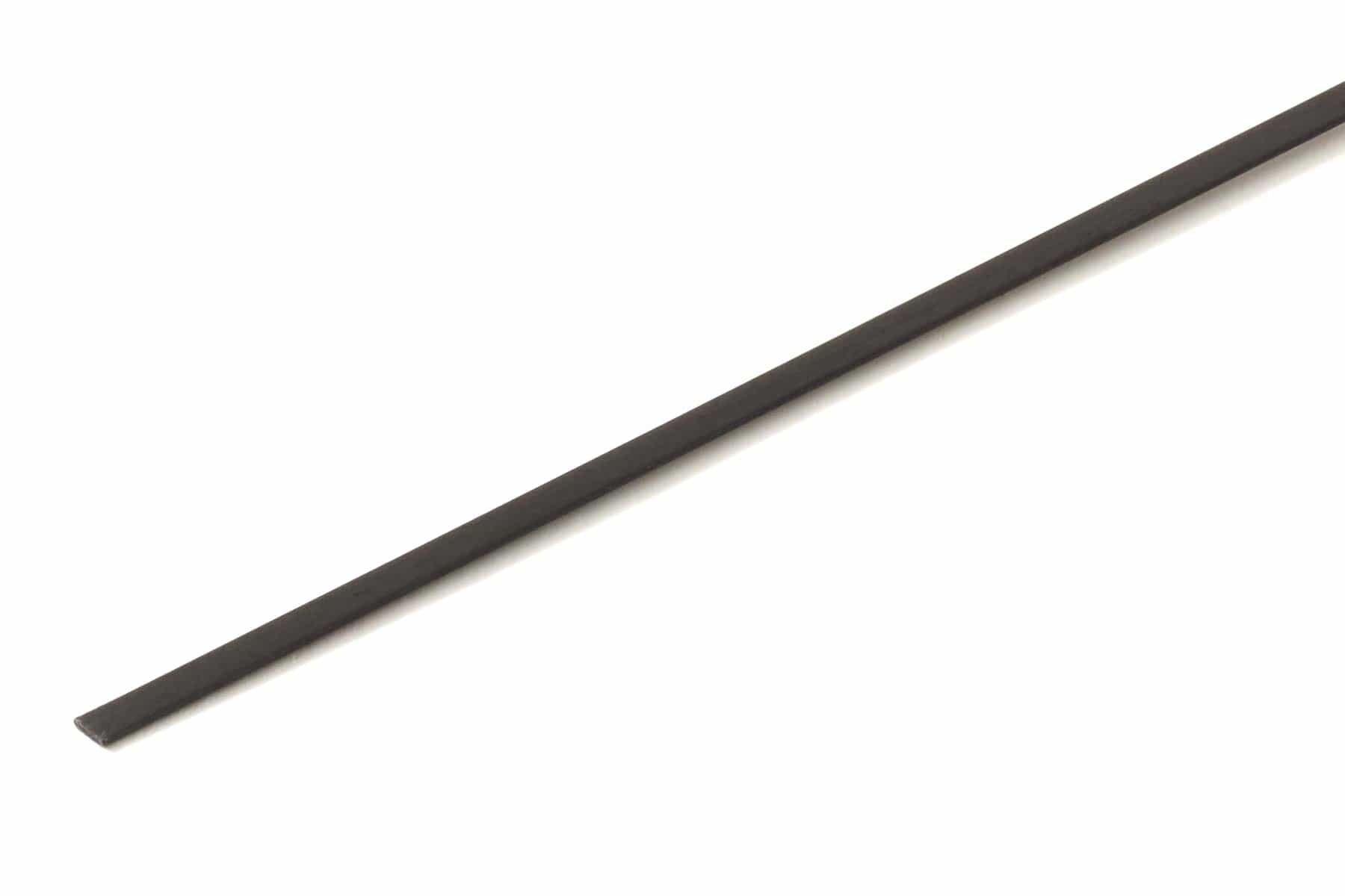 BenchCraft 0.6mm x 3mm Carbon Fiber Strip (1 Meter)