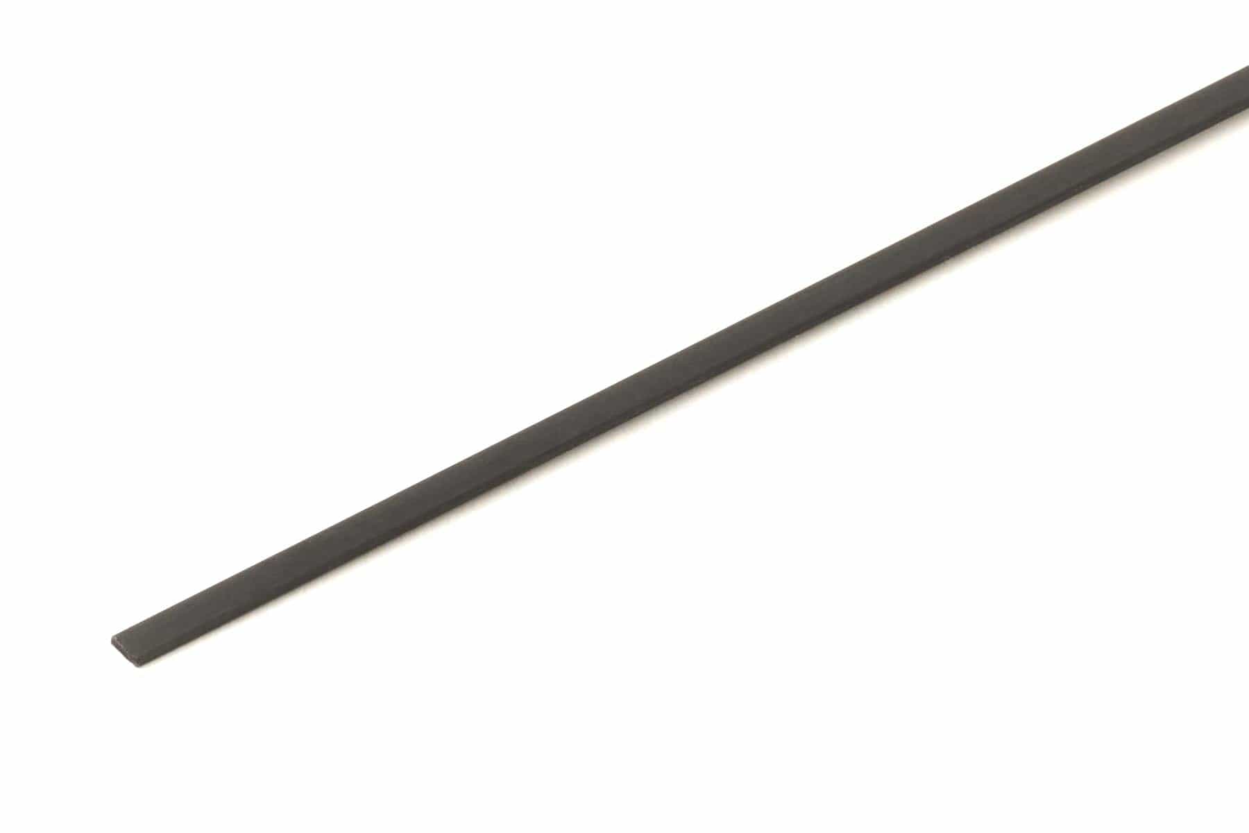 BenchCraft 0.8mm x 3mm Carbon Fiber Strip (1 Meter)