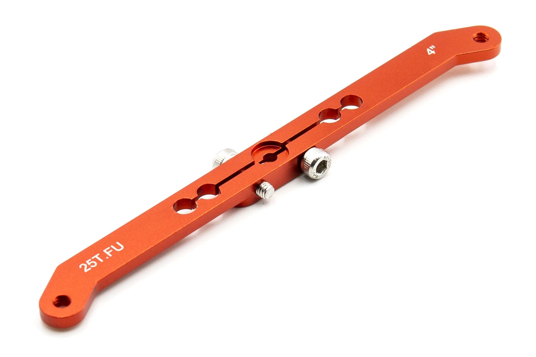 BenchCraft 102mm (4") Aluminum 25T Futaba Servo Arm - Red