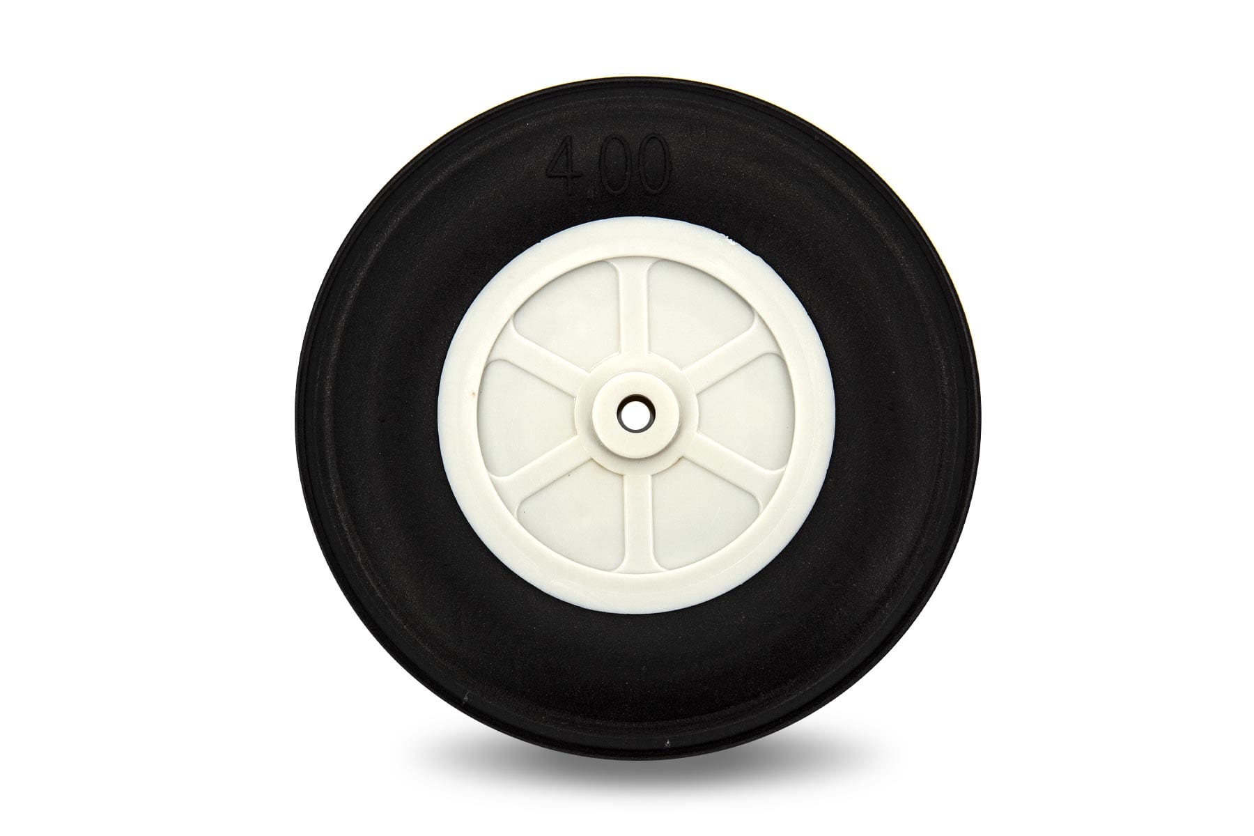 BenchCraft 102mm (4") x 31mm Treaded Ultra Lightweight Polyurethane Wheel for 5.1mm Axle
