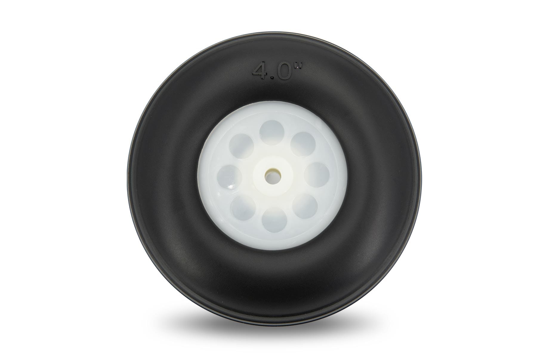 BenchCraft 102mm (4") x 35mm Treaded Polyurethane Wheel for 5mm Axle