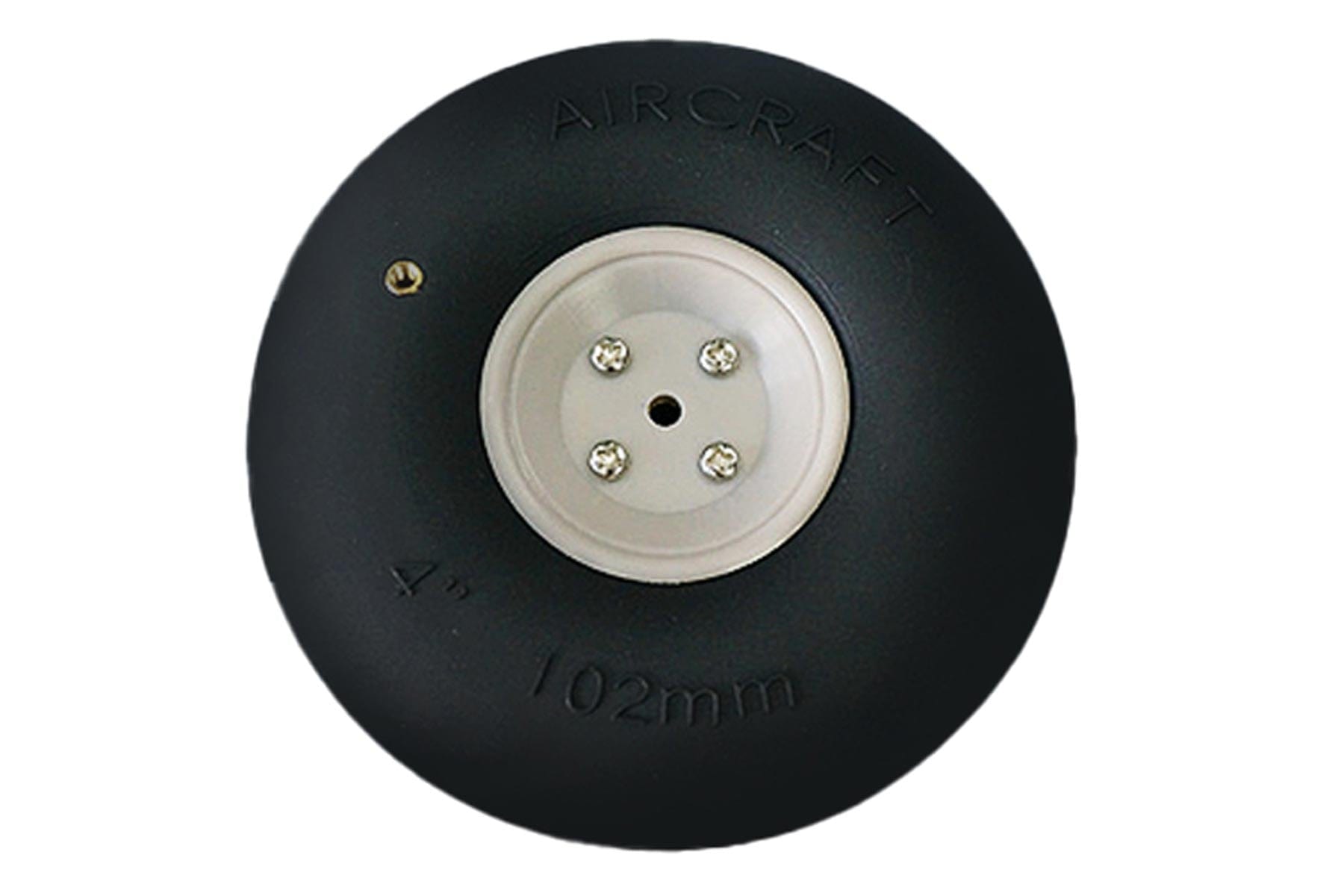 BenchCraft 102mm (4") x 36mm Inflatable Rubber Wheel for 4.1mm Axle
