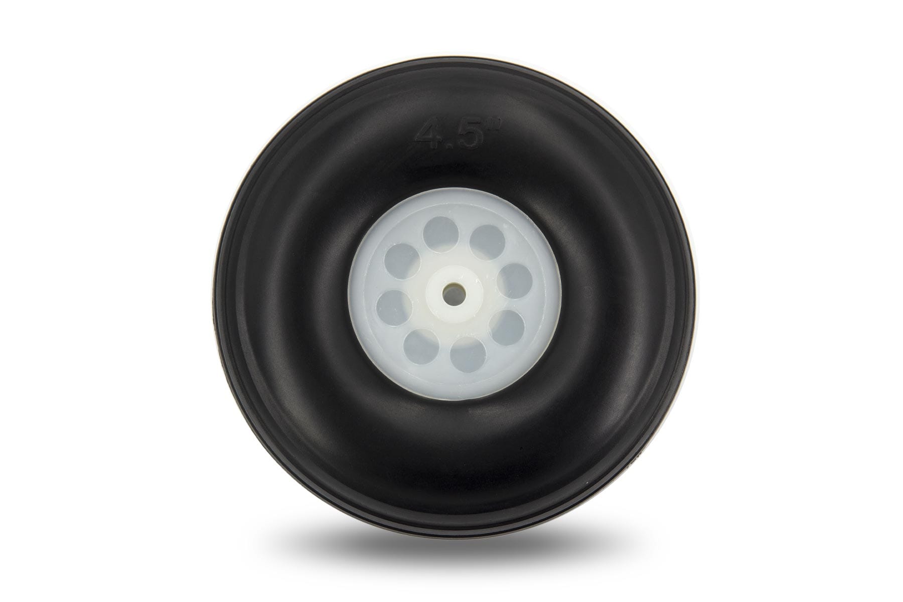 BenchCraft 114mm (4.5") x 41mm Treaded Polyurethane Wheel for 5mm Axle
