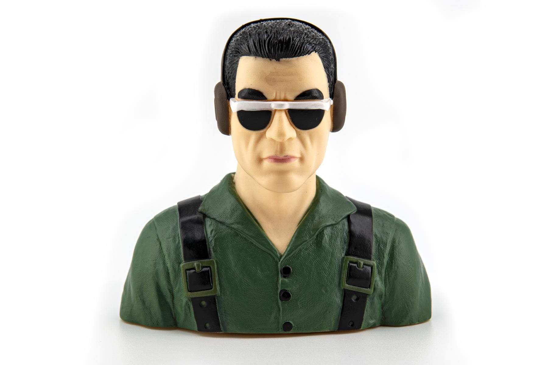 BenchCraft 110mm (4.3") Civil Pilot Figure - Green