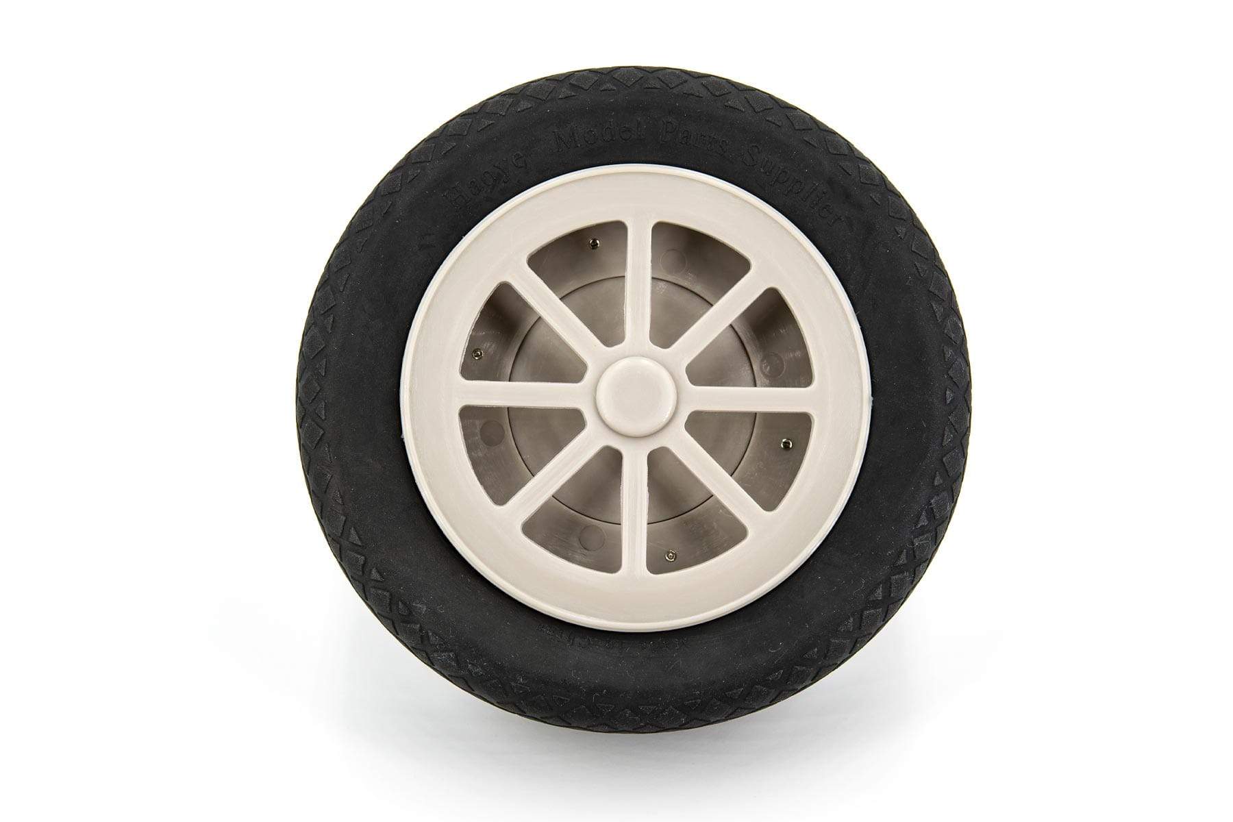 BenchCraft 127mm (5") x 43mm Hollow Rubber Wheel for 6mm Axle