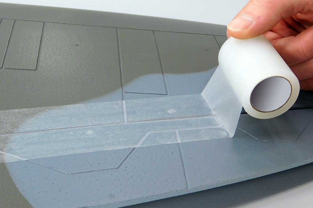 BenchCraft 2" (50mm) x 5 Yards (4.5m) Waterproof Hinge Tape - Clear