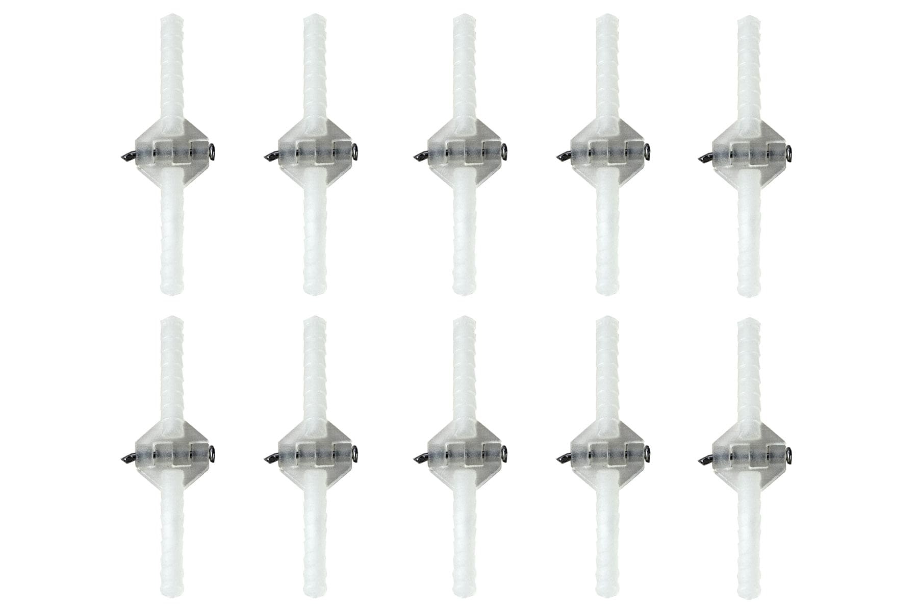 BenchCraft 2.5mm x 43mm Lightweight Pinned Hinges (10 Pack)