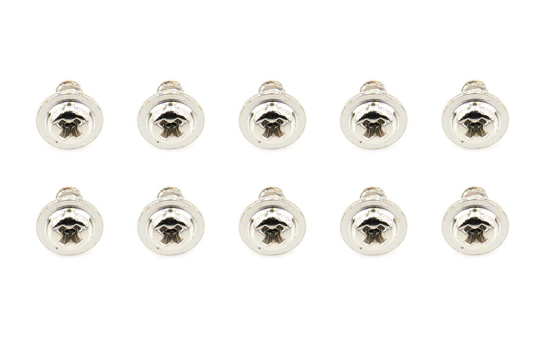 BenchCraft 2.5mm x 6mm Self-Tapping Washer Head Screws (10 Pack)