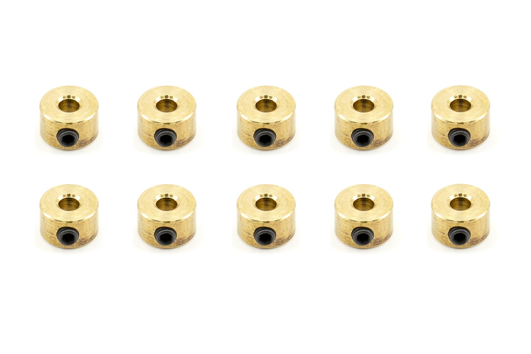 BenchCraft 2.75mm Brass Wheel Collars (10 Pack)