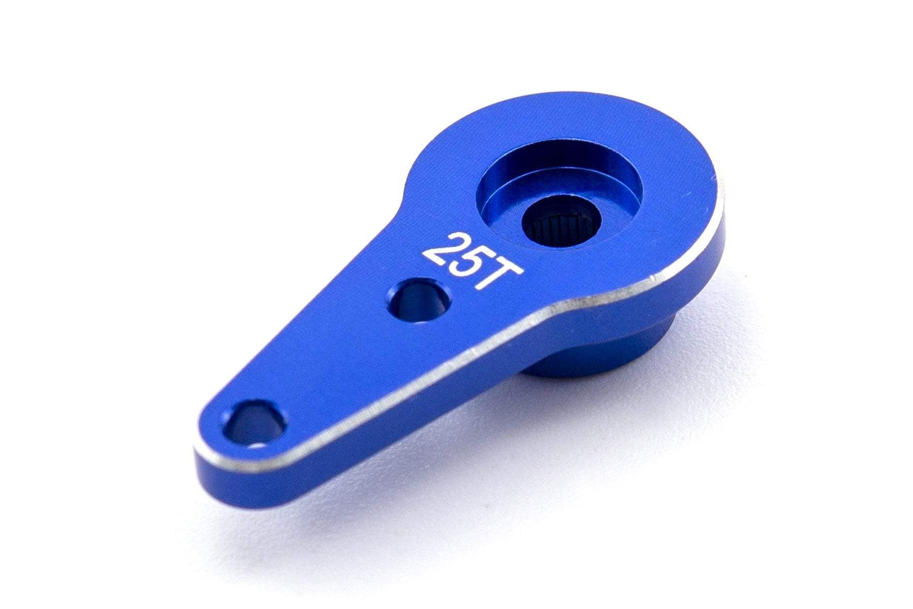 BenchCraft 26mm Metal 25T Futaba Servo Arm - Blue
