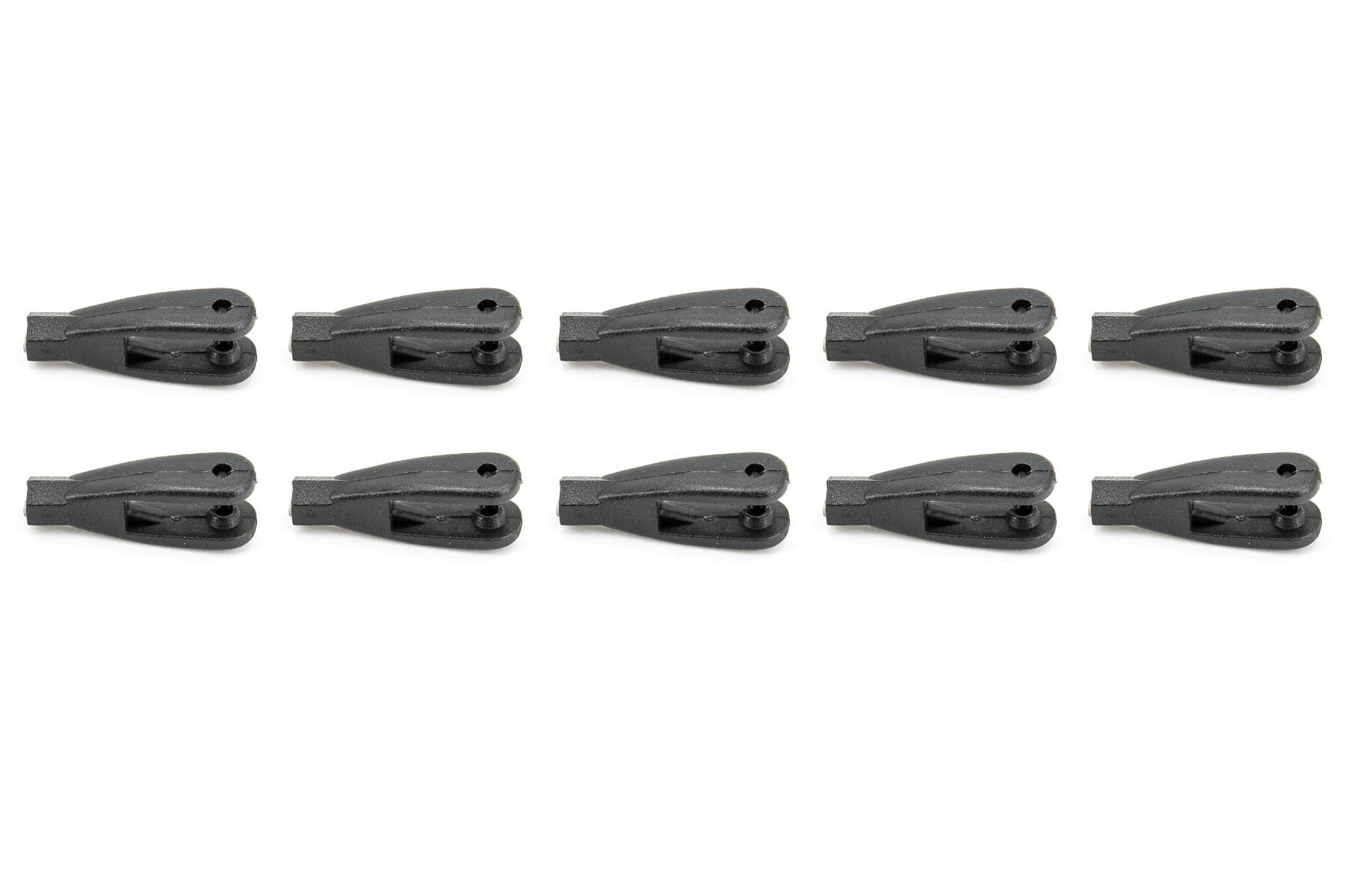 BenchCraft 2mm Nylon Clevises - Black (10 Pack)