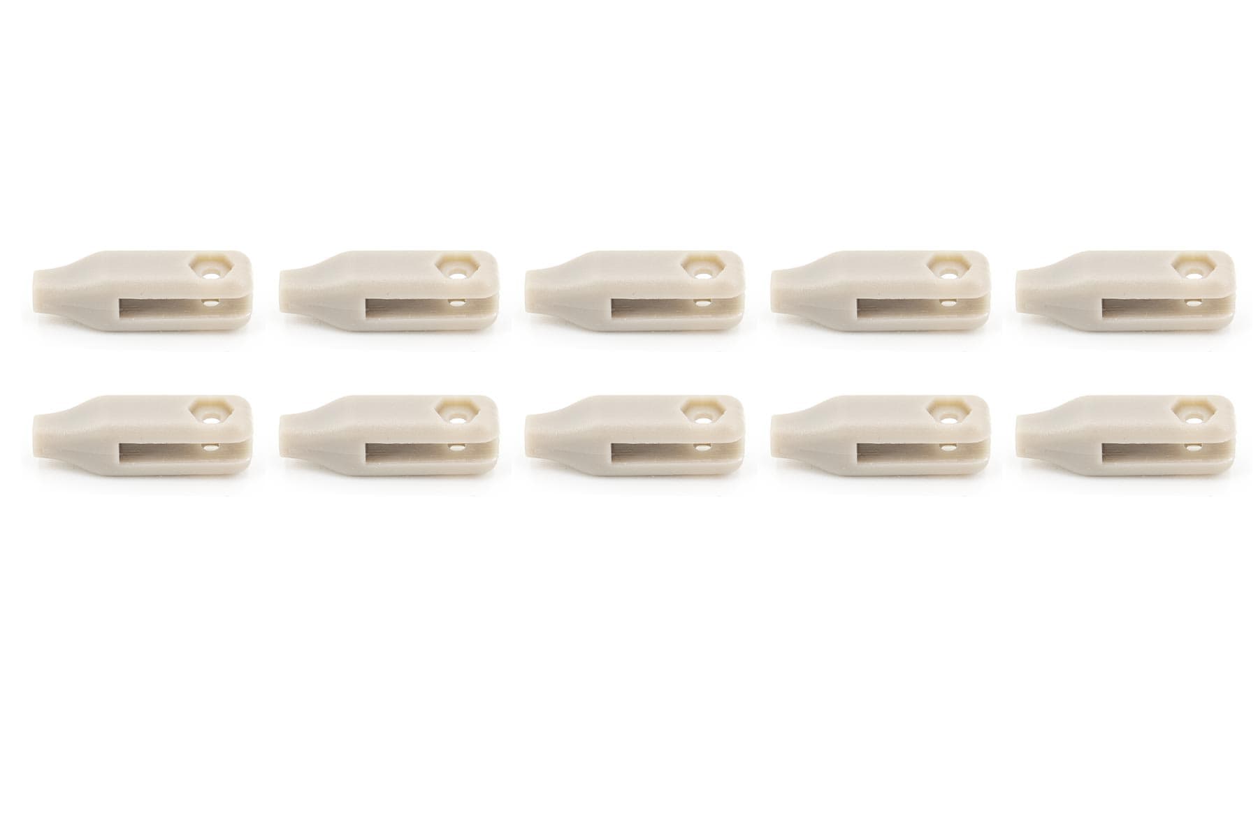 BenchCraft 2mm x 23mm Nylon Clevises - Grey (10 Pack)