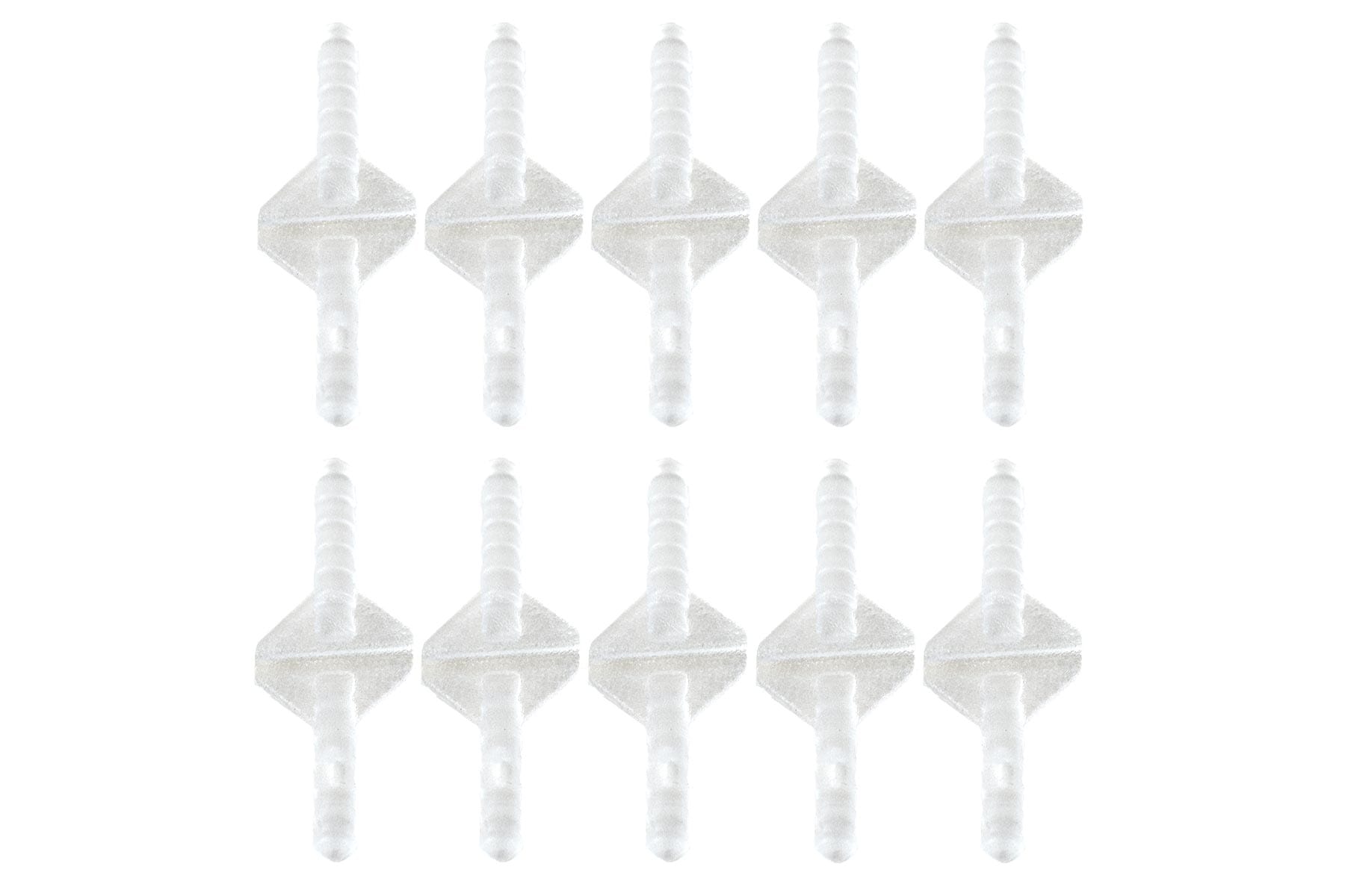 BenchCraft 2mm x 24mm Lightweight Pinned Hinges (10 Pack)