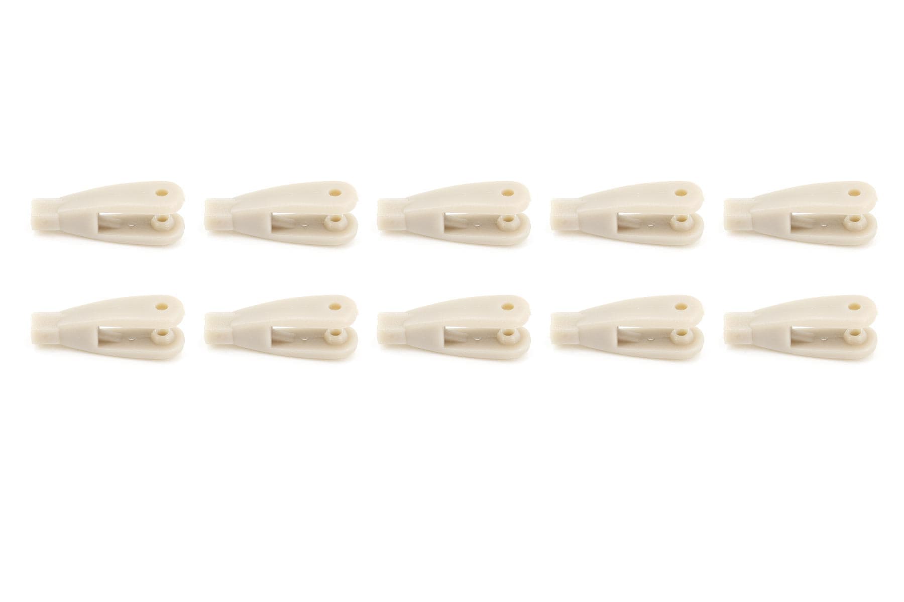 BenchCraft 2mm x 24mm Nylon Clevises - Grey (10 Pack)