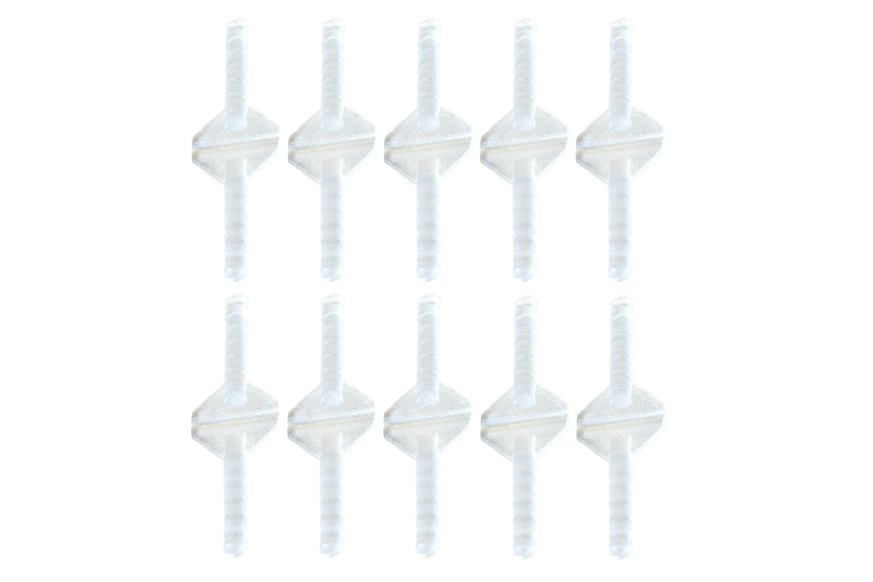 BenchCraft 2mm x 28mm Lightweight Pinned Hinges (10 Pack)