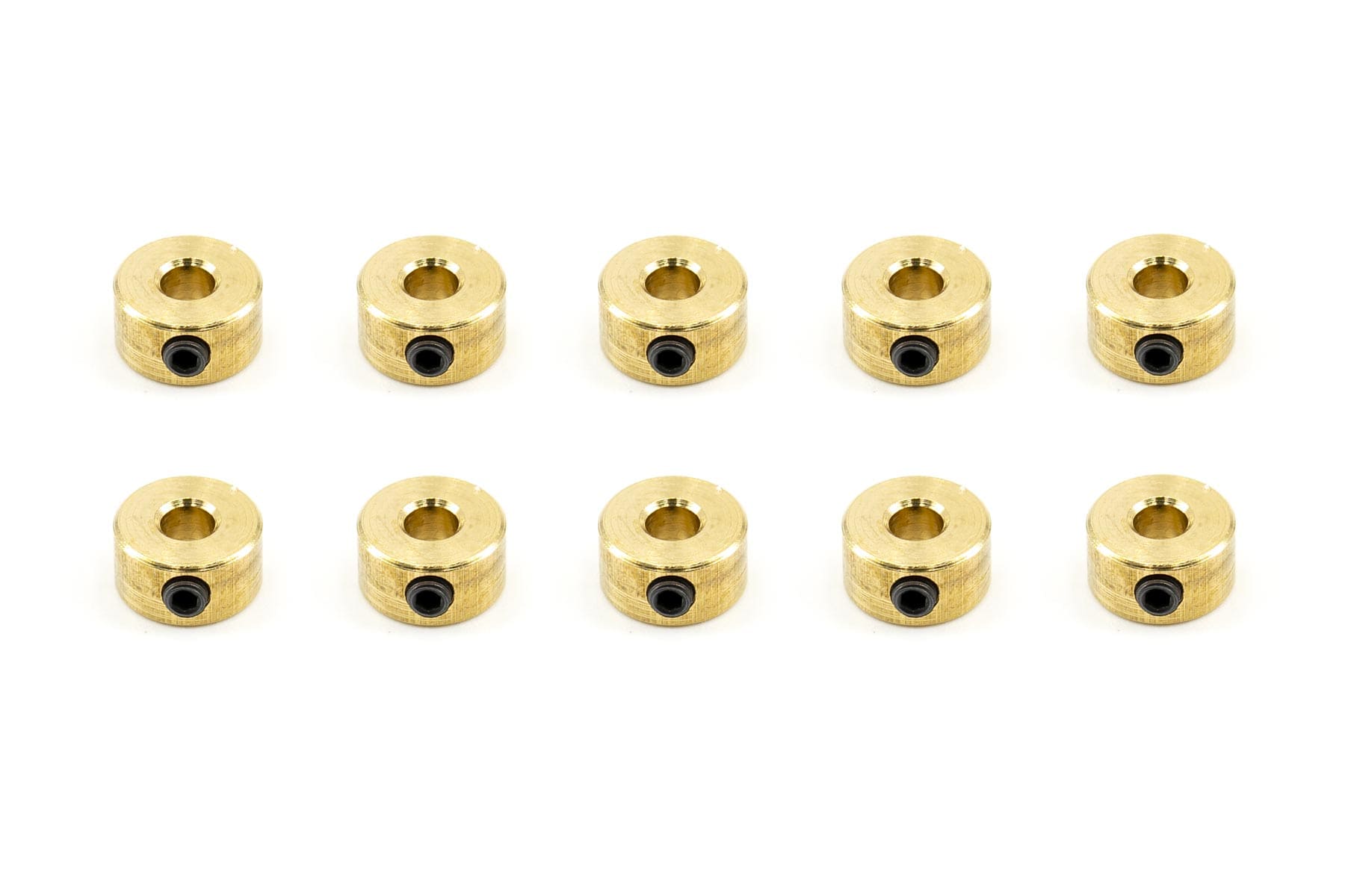 BenchCraft 3.35mm Brass Wheel Collars (10 Pack)
