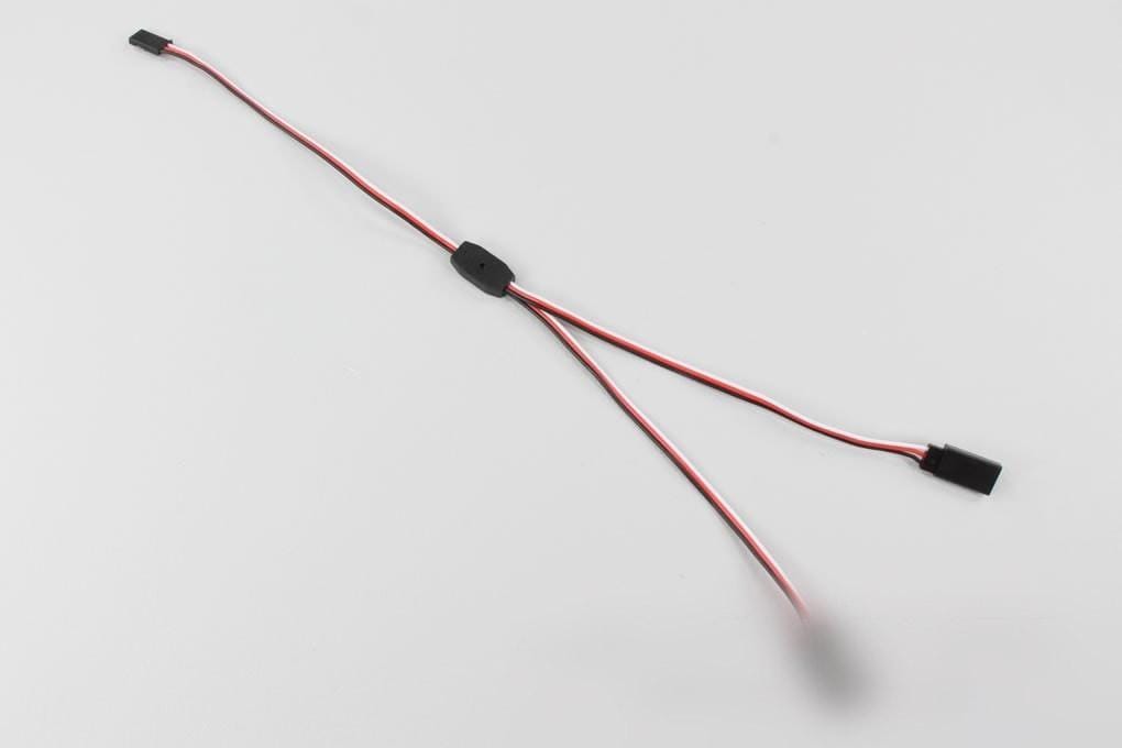 BenchCraft 300mm (12") Servo Y Extension Cable - Futaba