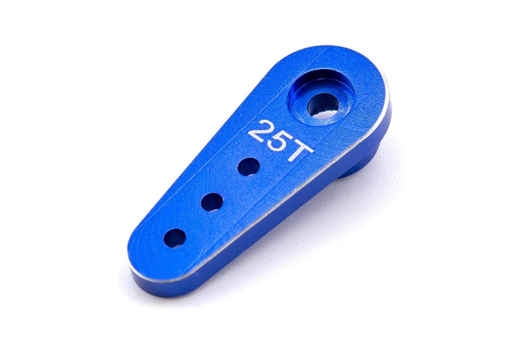 BenchCraft 32mm Metal 25T Futaba Servo Arm - Blue