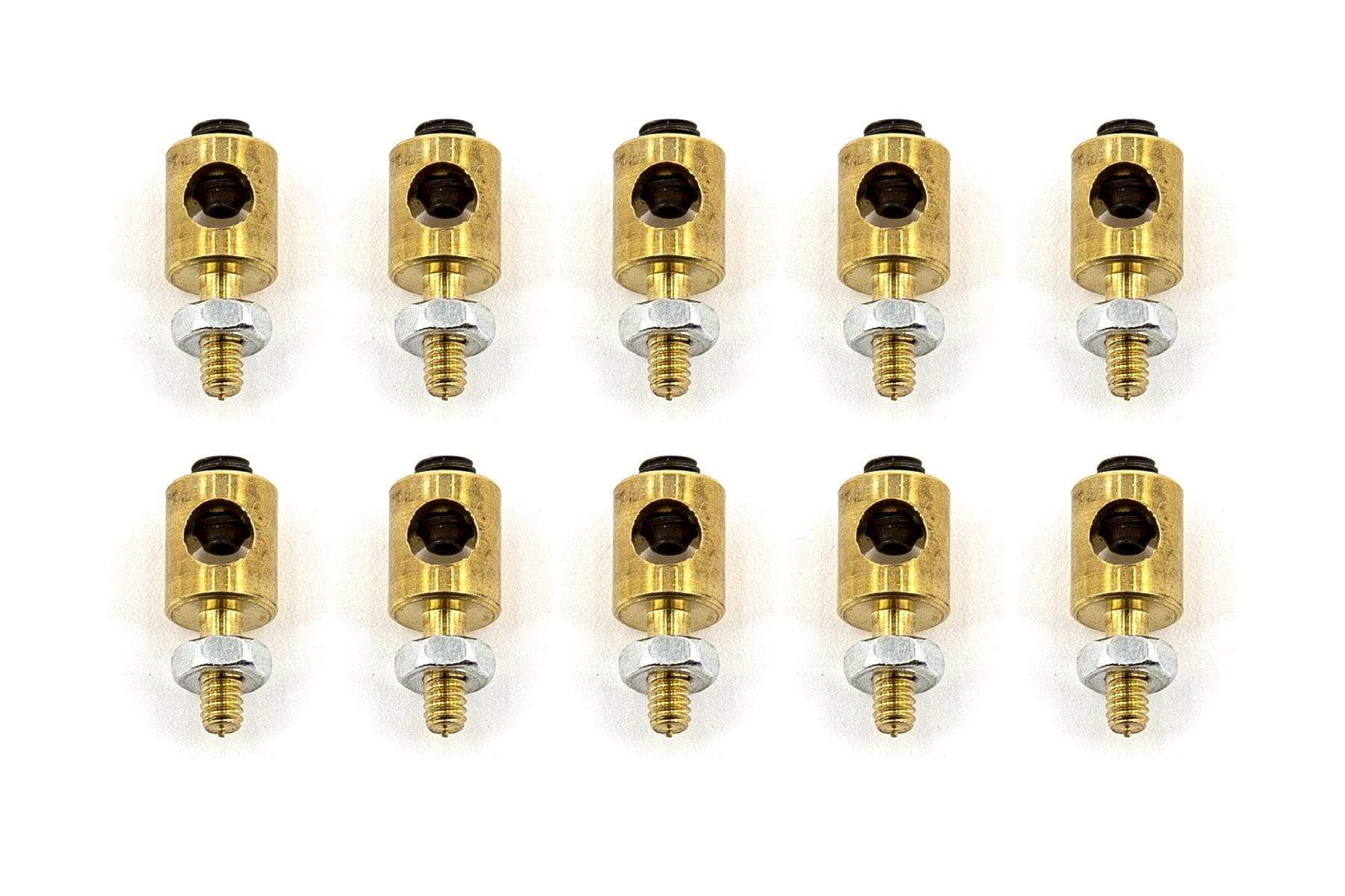 BenchCraft 3mm Brass Link Stops (10 Pack)