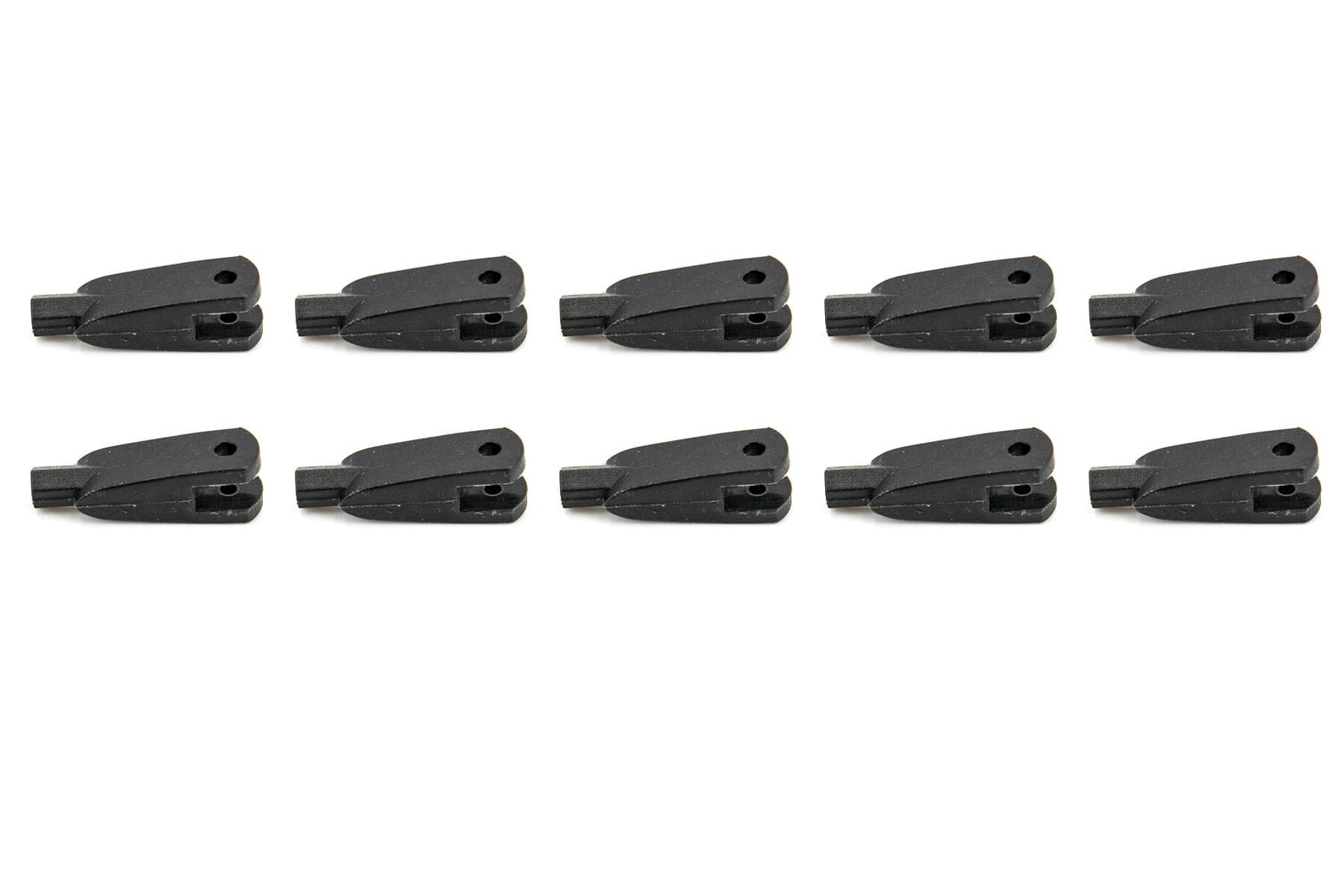 BenchCraft 3mm Nylon Clevises - Black (10 Pack)