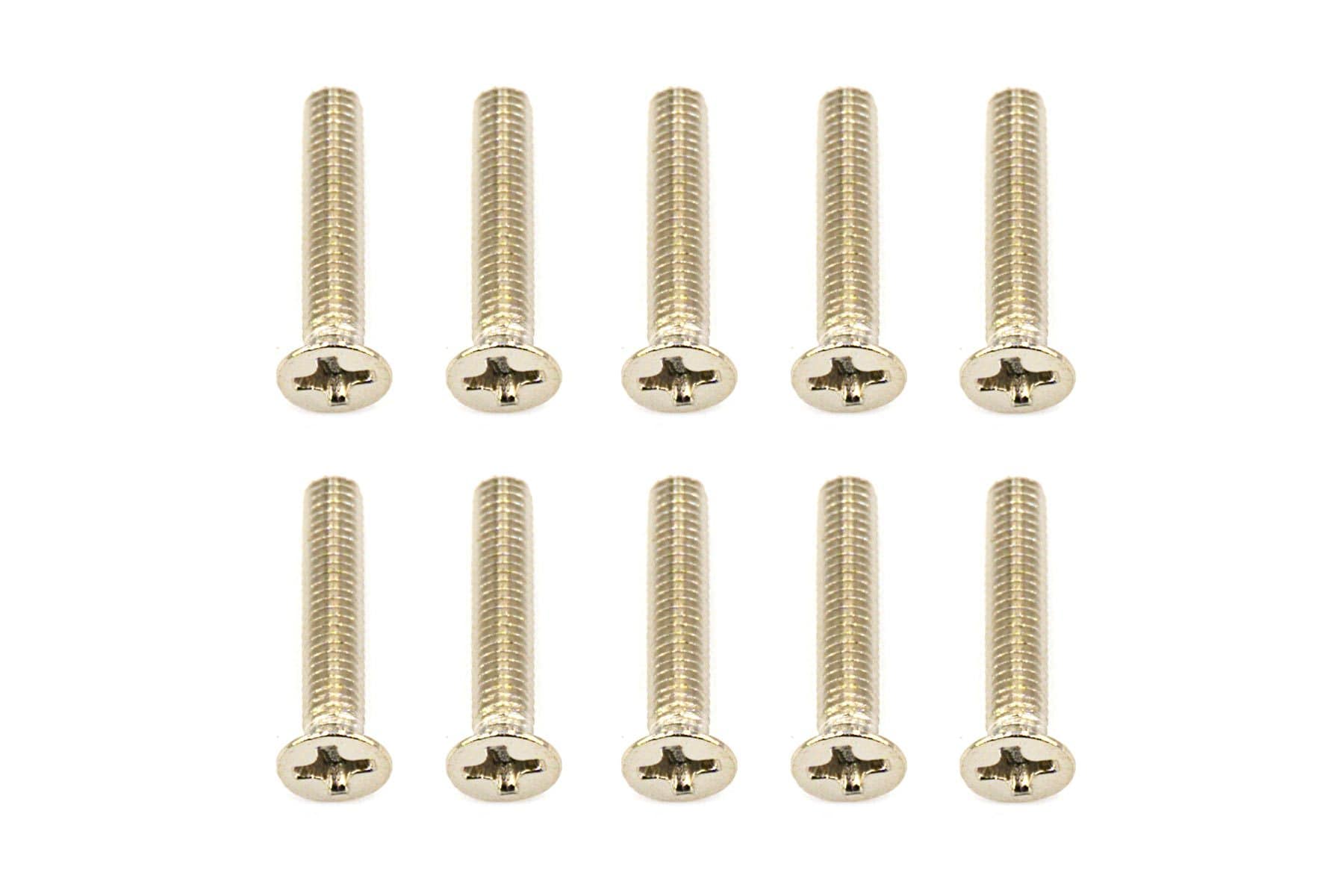 BenchCraft 3mm x 16mm Countersunk Machine Screws (10 Pack)
