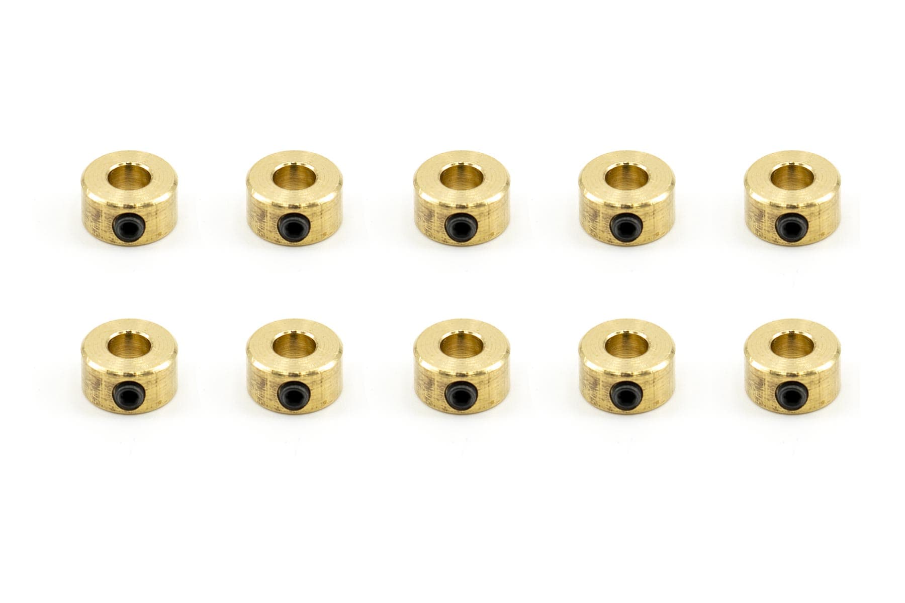 BenchCraft 4.15mm Brass Wheel Collars (10 Pack)