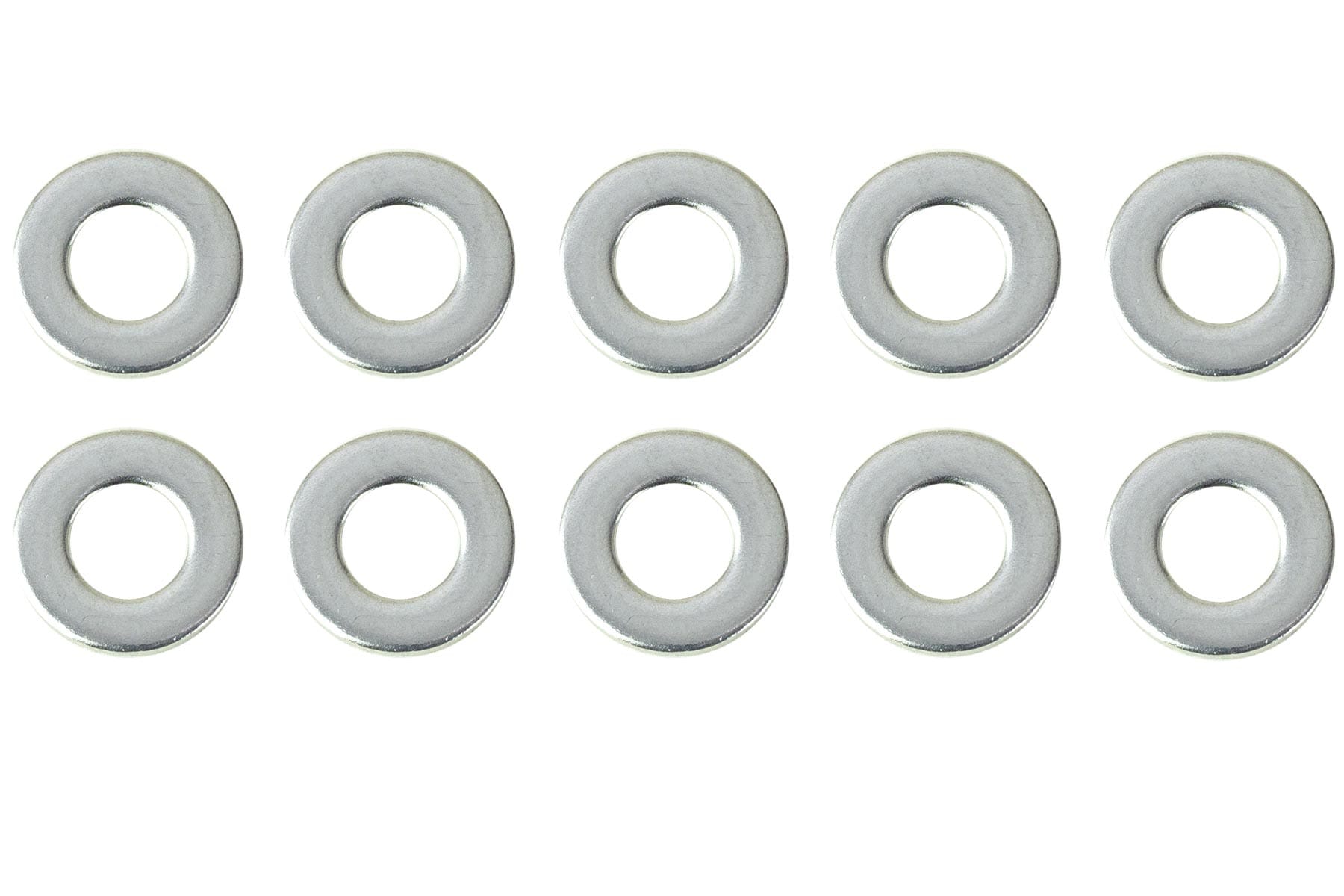BenchCraft 4mm (0.15") Stainless Steel Flat Washers (10 Pack)
