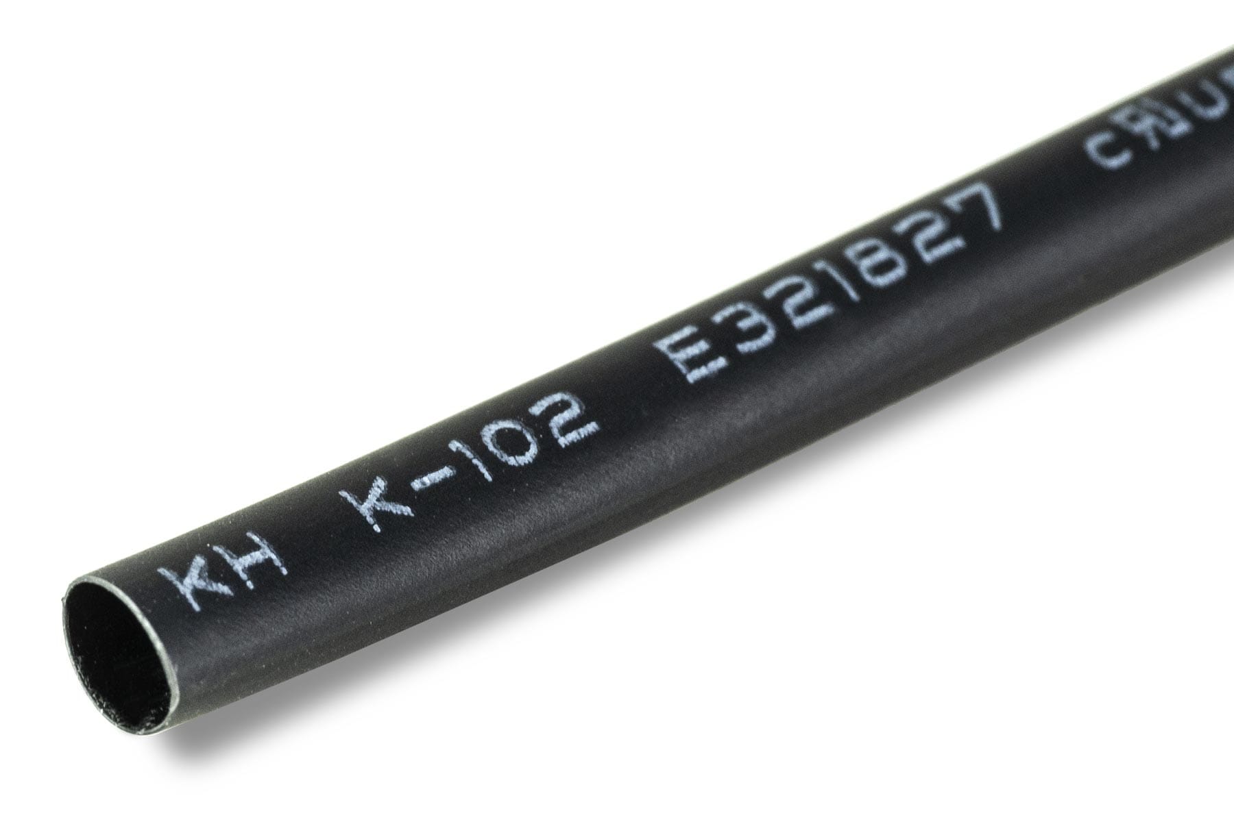 BenchCraft 4mm Heat Shrink Tubing - Black (1 Meter)
