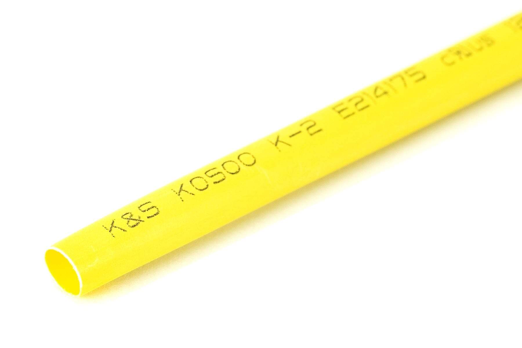 BenchCraft 4mm Heat Shrink Tubing - Yellow (1 Meter)