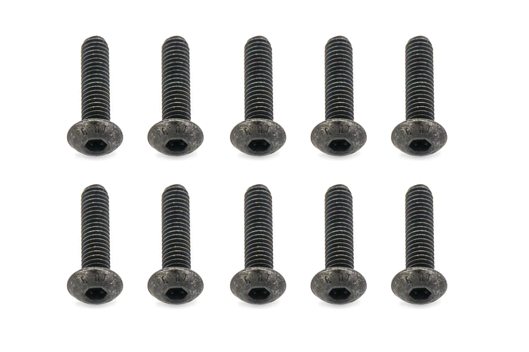 BenchCraft 4mm x 16mm Machine Hex Screws (10 Pack)